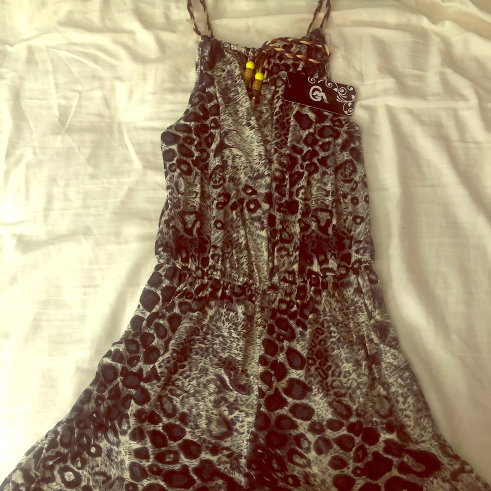 Leopard print Romper